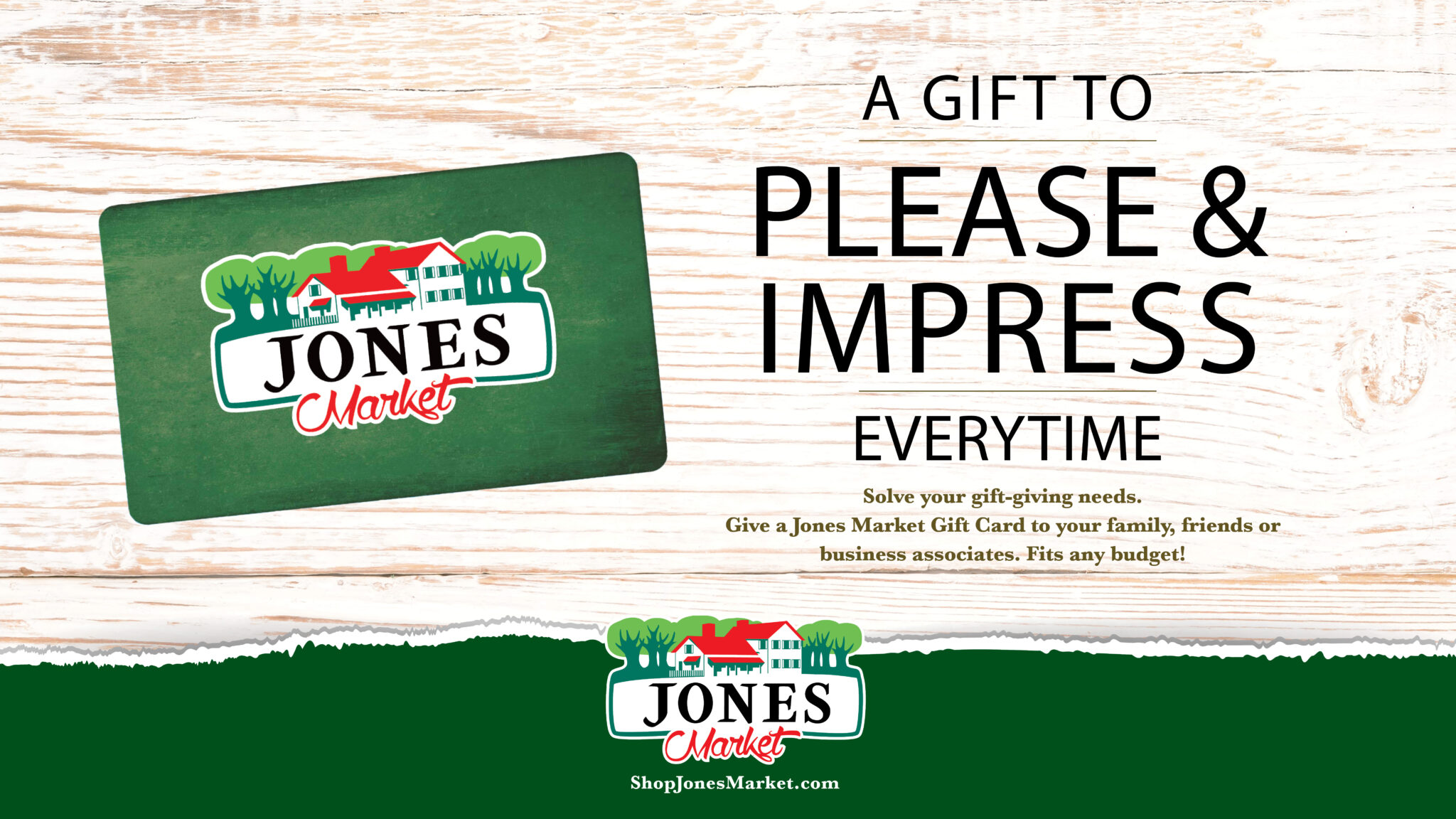 Order Gift Cards Jones Market